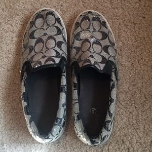 Slip on Coach shoes